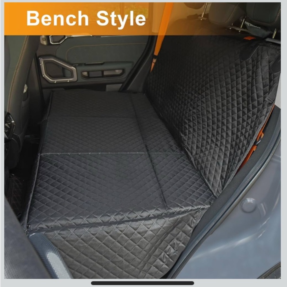X-LargeHonest Back Seat Extender for Dogs, 57.4W 30.3L Hard Bottom NWT - Picture 8 of 15